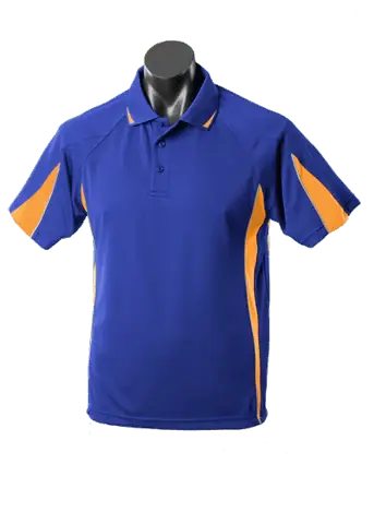 Aussie Pacific Casual Wear Royal/Gold/Ashe / 6 AUSSIE PACIFIC eureka kids polo shirt - 3304